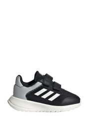 adidas Tensaur Run Infant Black Strap Trainers