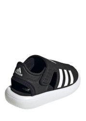 adidas Infant Black Adilette Sandals