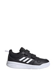 adidas Black/White Tensaur Youth & Junior Velcro Trainers