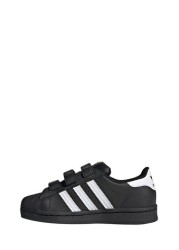 حذاء رياضي Superstar Velcro Junior من adidas Originals