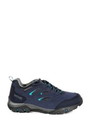 Regatta Blue Holcombe IEP Low Waterproof Walking Shoes