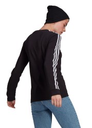 تي شيرت بأكمام طويلة 3 أشرطة من adidas Originals