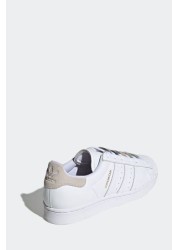 adidas Womens White Superstar Trainers