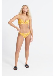 Superdry Eden Yellow Cupped Bikini Top