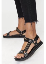 Lipsy Chain Hiker Footbed Sandal