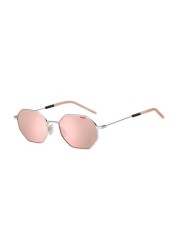 HUGO Pink Hexagonal Sunglasses