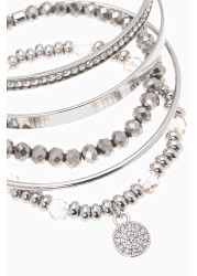 Sparkle Bead & Bangle Bracelet Pack