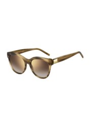 BOSS Brown Round Sunglasses