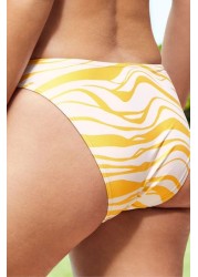 Figleaves Yellow Samara Mindful Bikini Bottom