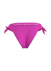 Tommy Hilfiger Pink Core Solid Cheeky Bikini Bottoms