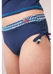 White Stuff Blue Ruby Sunbather Swim Bottoms