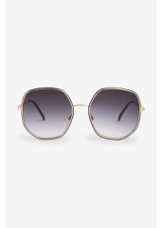 Enamel Detail Sunglasses