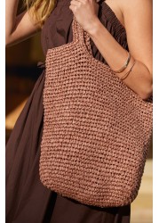 Paper Straw Shoulder Bag