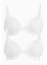 Full Cup Light Pad T-Shirt Bras 2 Pack