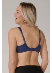 Triumph Blue True Shape Sensation Minimiser Bra