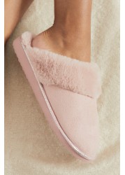 Lipsy Faux Fur Mule Slipper