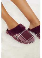 Lipsy Faux Fur Mule Slipper