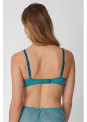 Triumph Womens Blue Amourette 300 Wired Bra