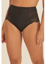 Tummy Control Lace Knickers 2 Pack