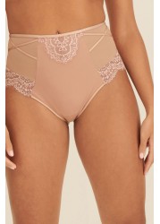 Tummy Control Lace Knickers 2 Pack