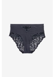 Comfort Lace Knickers High Rise