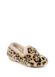 Lunar Beige Samba Ocelot Full Slippers