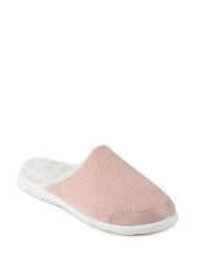 Totes Iso-Flex Herringbone Mule Slipper