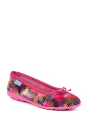 Lunar Pink Brimstone Pump Slippers