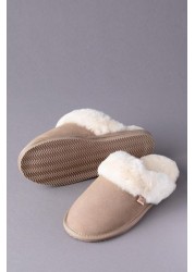 Lakeland Leather Ladies Sheepskin Slider Slippers