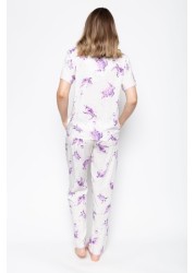 Cyberjammies Tilly Turtle Print Pant & Top