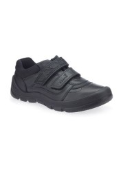 Start-Rite Rhino Warrior Black Leather School Shoes