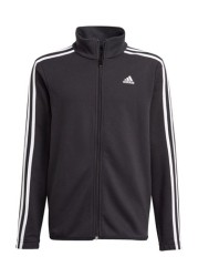 بدلة رياضية سوداء 3 أشرطة من adidas