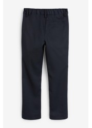 School Formal Straight Trousers (3-17yrs) Plus Waist