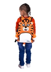 Playzeez Eli Orange The Tiger Backpack
