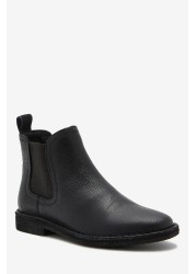 Leather Chelsea Boots Standard Fit (F)