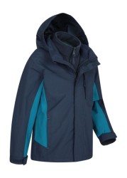 Mountain Warehouse Cannonball 3 In 1 Kids Waterproof Jacket