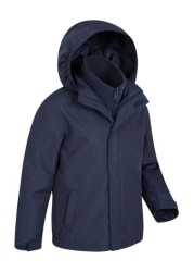 Mountain Warehouse Fell Kids 3 In 1 Water Resistant Jacket