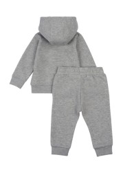 U.S. Polo Assn. Grey Sport Over The Head Hoodie And Joggers Set