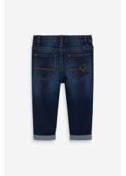 Five Pocket Jeans With Stretch (3mths-7yrs) Regular Fit