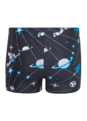 adidas Boys Black Disney Swim Shorts