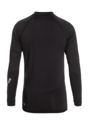 Quiksilver Black Long Sleeve UPF 50 Rash Vest