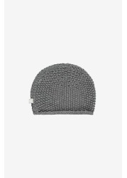 The Little Tailor Grey Baby Knitted Hat