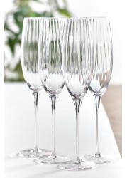 377-287s Set of 4 Flute Glasses