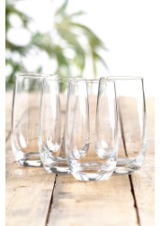 521-008s Set of 4 Tall Tumbler Glasses