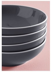 A19-267s Set of 4 Pasta Bowls