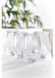 475-787s Set of 4 Tumbler Glasses