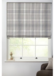 Ready Made Cosy Check Roman Blind