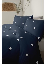 Appletree Dot Garden Tufted Duvet Cover and Pillowcase Set