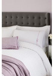 Katie Piper 240 Thread Count Cotton Calm Textured Duvet Cover And Pillowcase Set