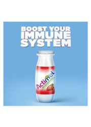 ACTIMEL STRAWBERRY 93 ML × 4